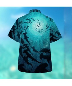 Men's Whale Beach Short Sleeve Shirt