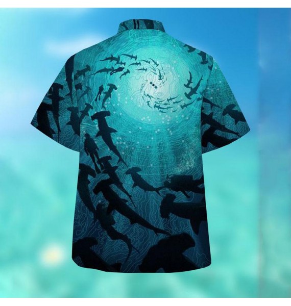 Men's Whale Beach Short Sleeve Shirt