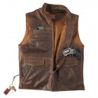 Mens  leather Waistcoats