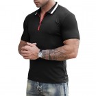 Men's Outdoor Zip Polo Shirt