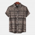 Men's Check Beach Short Sleeve Shirt