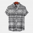 Men's Check Beach Short Sleeve Shirt