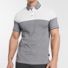 Men's Casual Color Stitching Polo Shirt