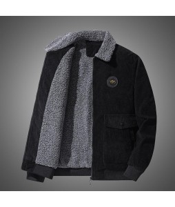 Men's Winter Corduroy Fleece Jacket