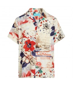 Men's  Print Resort Shirt