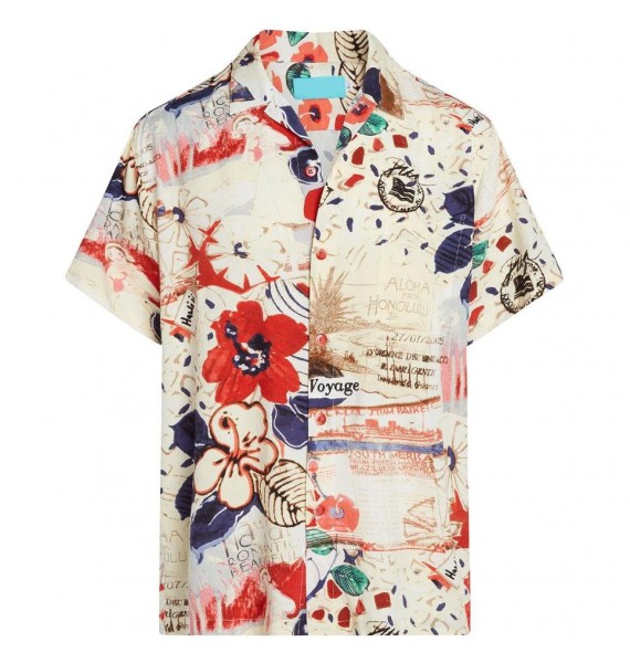 Men's  Print Resort Shirt