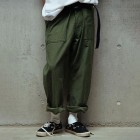 90s Retro Fashion Men's Army Green Trousers