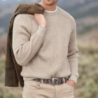 Cashmere Crew Neck Warm Sweater