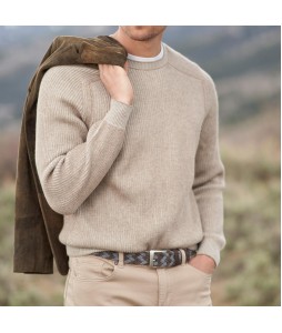 Cashmere Crew Neck Warm Sweater