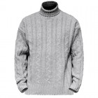 Men's Outdoor High Neck Knitted Sweater