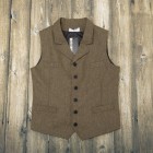 Suede Men's Simple Waistcoats