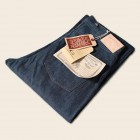 Casual Retro 1910 Beveled Denim Jeans