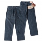 Casual Retro 1910 Beveled Denim Jeans