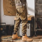 Men's Casual Loose American Retro Cargo Pants Harem Pants