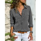 Womens Simple pel Shirt