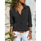 Womens Simple pel Shirt