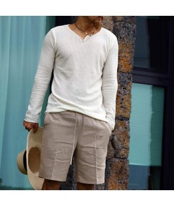 Men's Lightweight Knitted Sweater Top