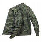 Men's Flying Biker Baseball Colr Jacket