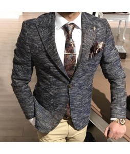 Elegant And Simple Business Men's Suit Jacket