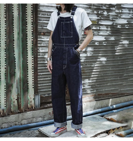 Lot 926 1920s Selvage Denim Bib Overalls