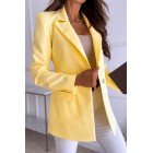 Elegant Long Sleeve Single Solid Color Jacket Small Suit