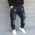 Men Casual Loose Fashion Denim Jeans