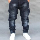 Men Casual Loose Fashion Denim Jeans