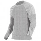 Men's  Pleated Thermal Sweater