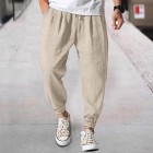 Men's Linen Casual Bloomers Harem Pants