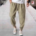 Men's Linen Casual Bloomers Harem Pants