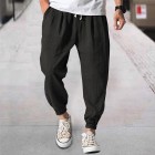 Men's Linen Casual Bloomers Harem Pants