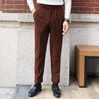 Style Solid Color Casual Trousers For Autumn And Winter