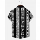 Men's Aztec Beach Short Sleeve Shirt