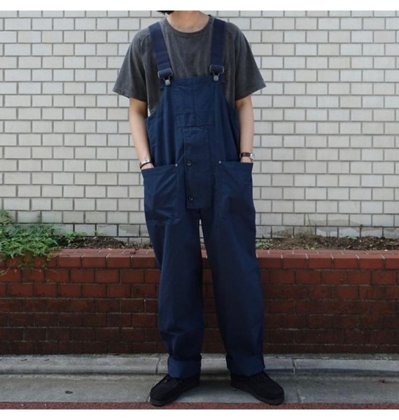 Casual Men's Fashion Retro Overalls