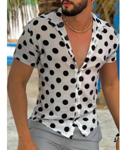 Casual Fashion Polka Dot Shirt