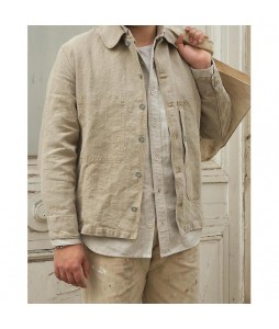 Men's Casual Pin  Pure Cotton Jacket