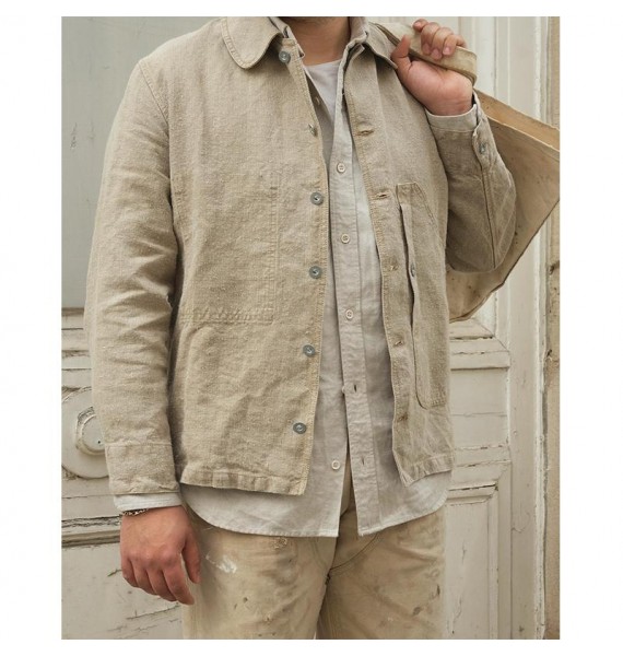 Men's Casual Pin  Pure Cotton Jacket