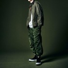 Men's Cargo Baggy Bomber Pants