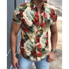 Fashion pel short sleeve printed shirt