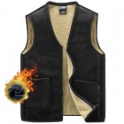 Men's Fleece Thickened Down Waistcoats