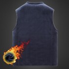 Men's Fleece Thickened Down Waistcoats