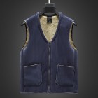 Men's Fleece Thickened Down Waistcoats