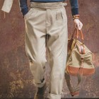 Retro Minimalist Military Mens Trousers For icers