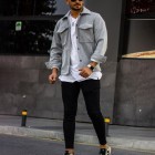 Men's Casual Solid Color Jacket