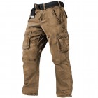 Men's Outdoor Multi-pocket Cotton Casual Cargo Pants