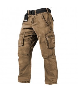 Men's Outdoor Multi-pocket Cotton Casual Cargo Pants