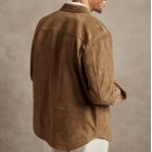 Men's Cssic Casual Loose Khaki Work Jacket