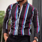 Men's Striped Casual Shirt