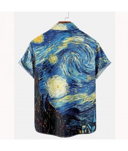 Men's Beach Short Sleeve Shirt