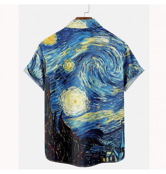 Men's Beach Short Sleeve Shirt